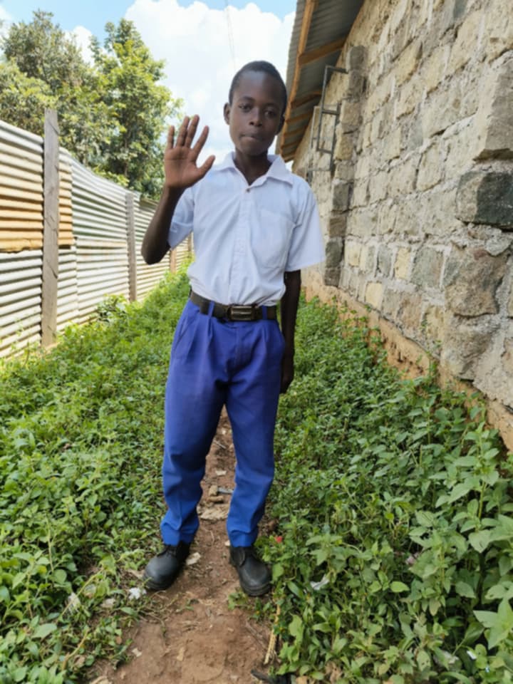 Abel Simiyu 14 years old