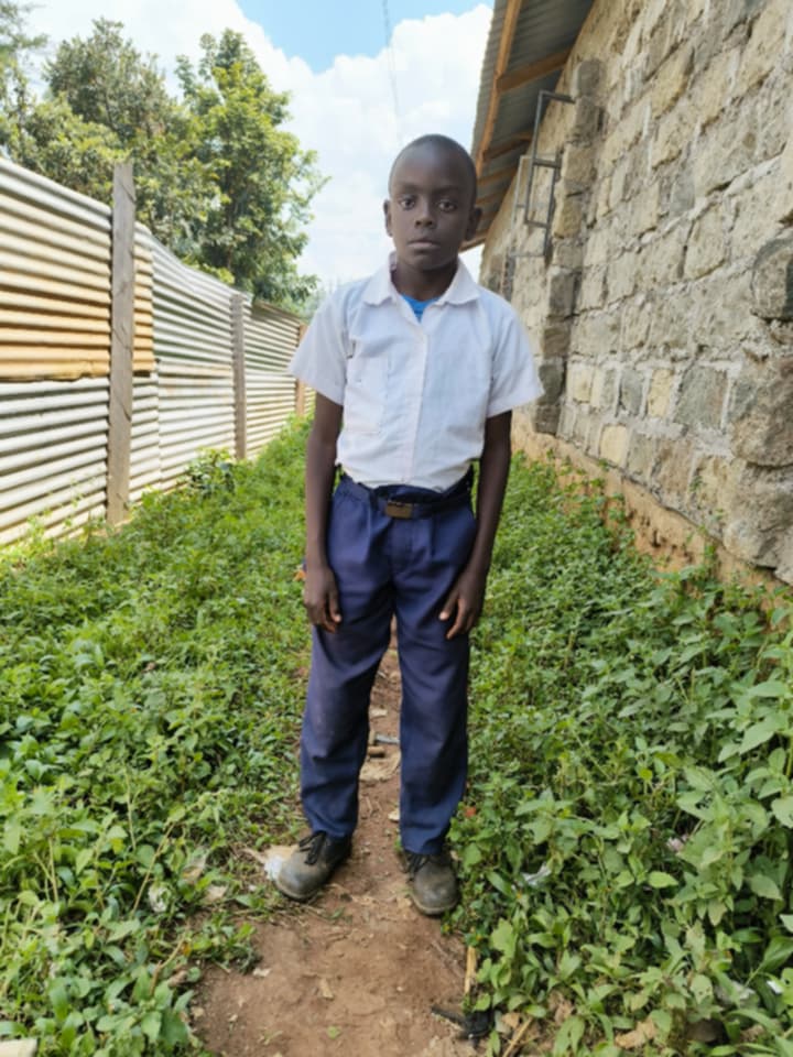 Alex Simiyu 12 years old