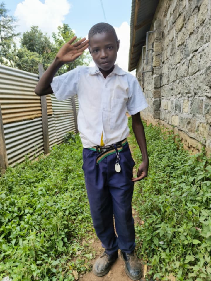 Brandon Wafula 14 years old