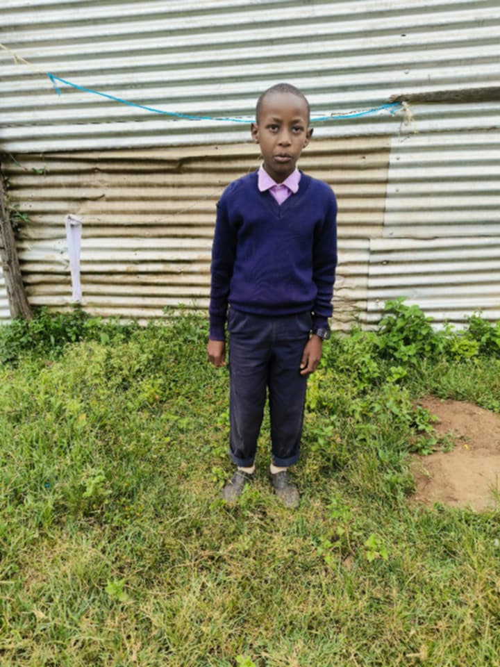 Edwin Kishoi 13 years old