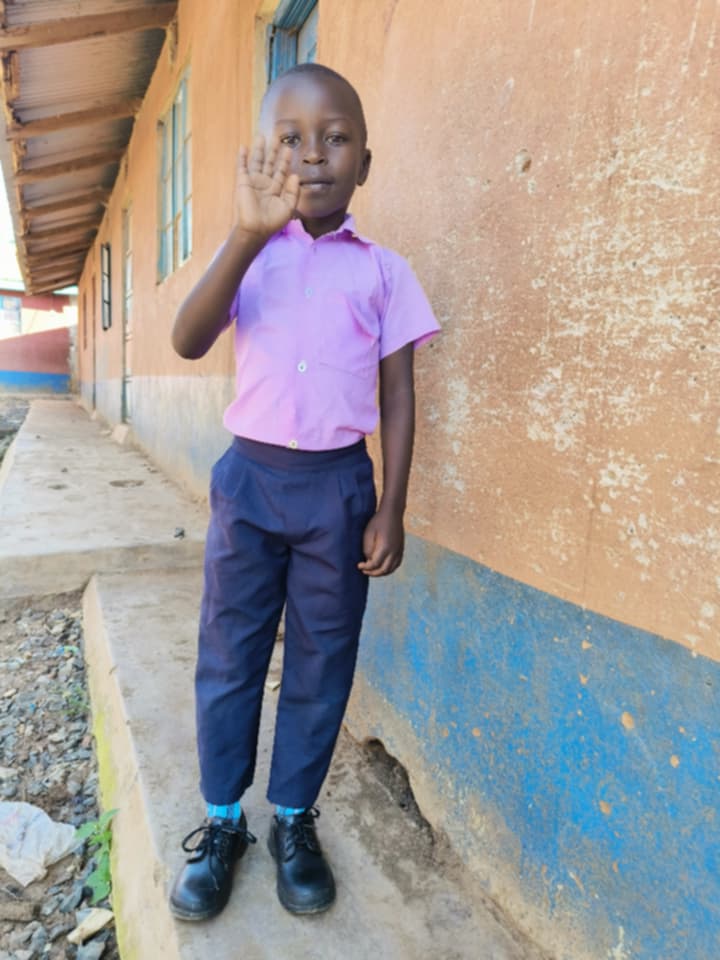 Fidel Samuel Wekesa 6 years old