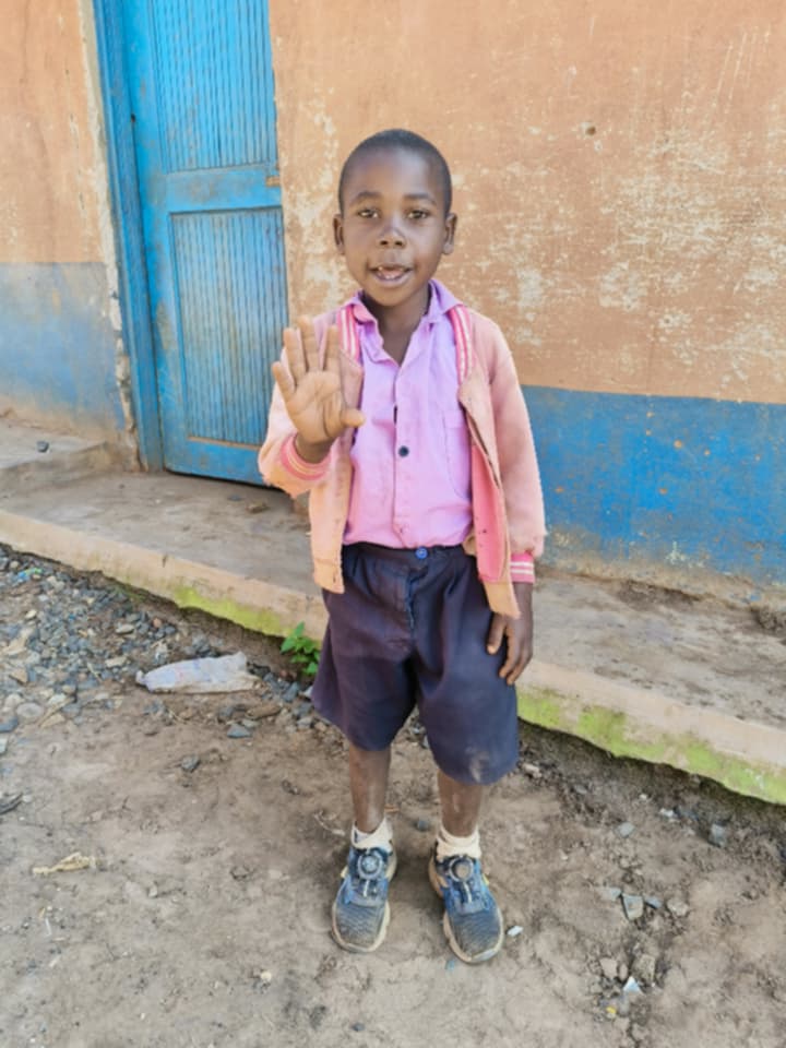 Frank Mukemo 6 years old