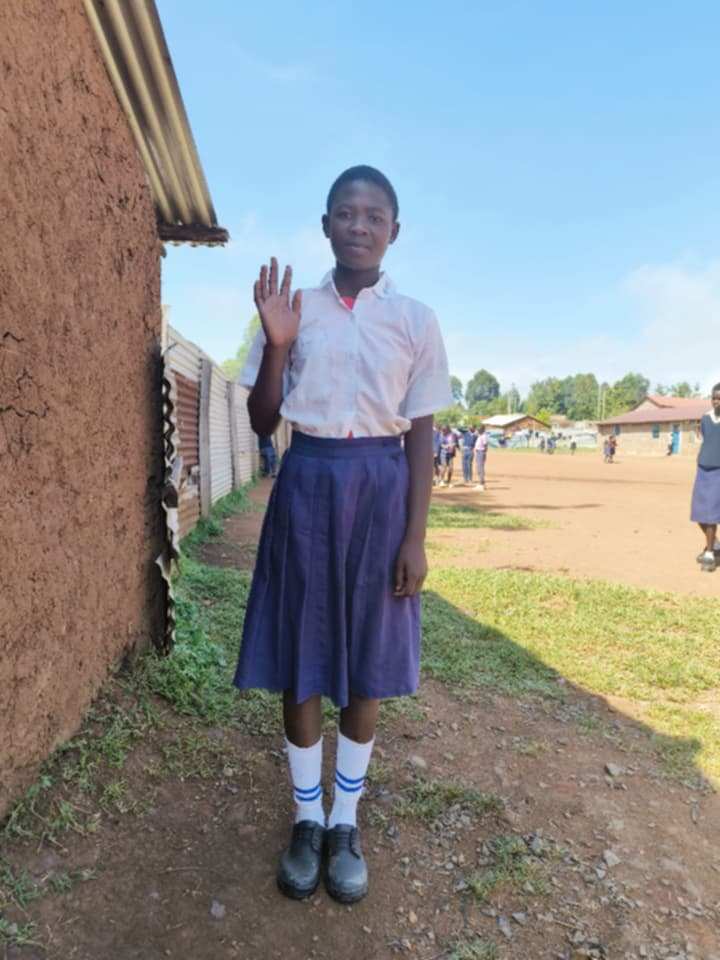 Gloria Nasimiyu Juma 14 years old