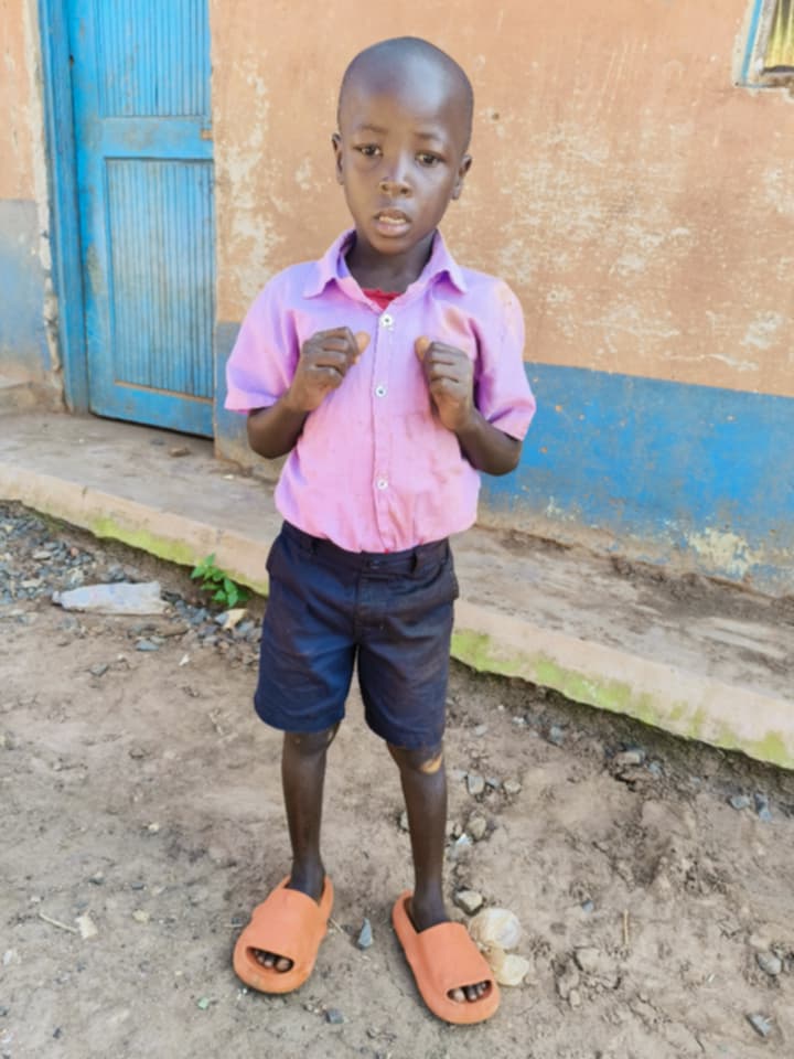 Jackson Bosire 6 years old