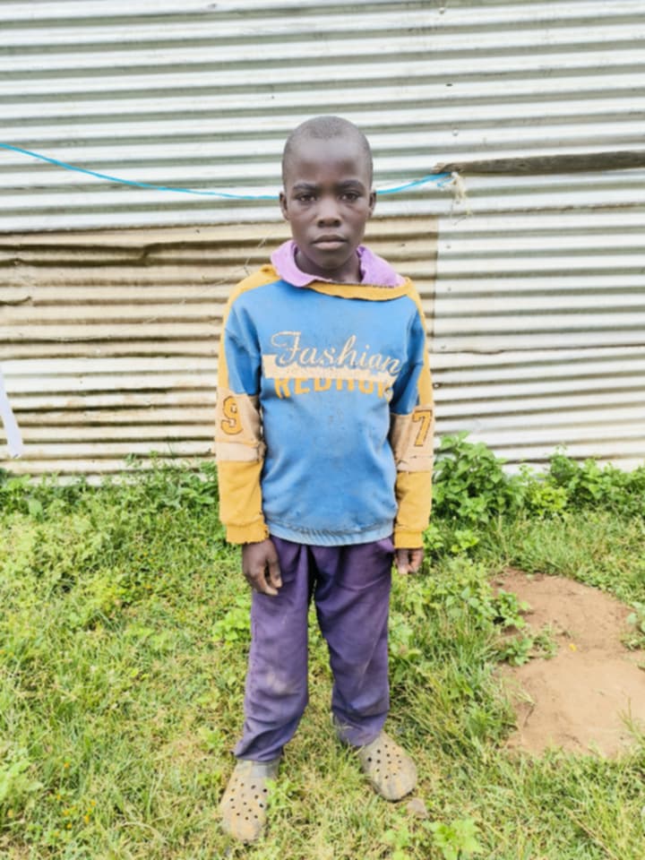 Jacob Wangwe 13 years old