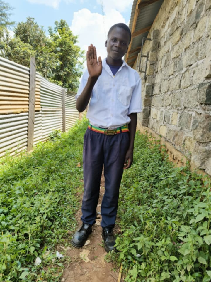 James Wanjala 15 years old