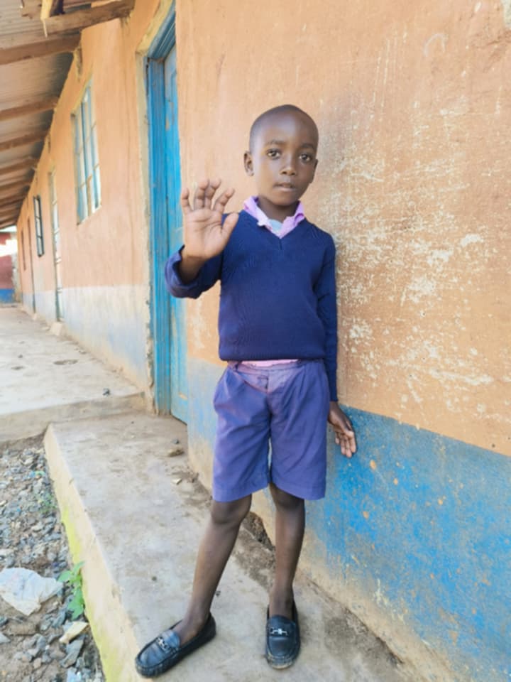 Joseph Muchori 6 years old