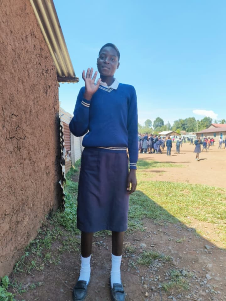 Lucy Mulongo 13 years old