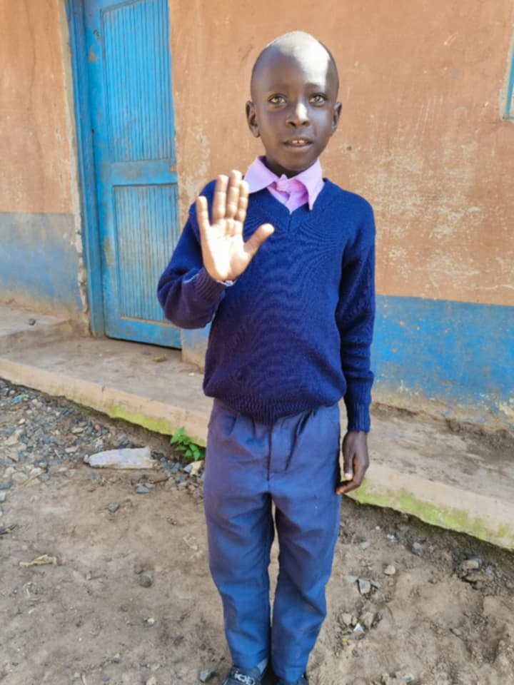Marshall Juma Wekesa 7 years old