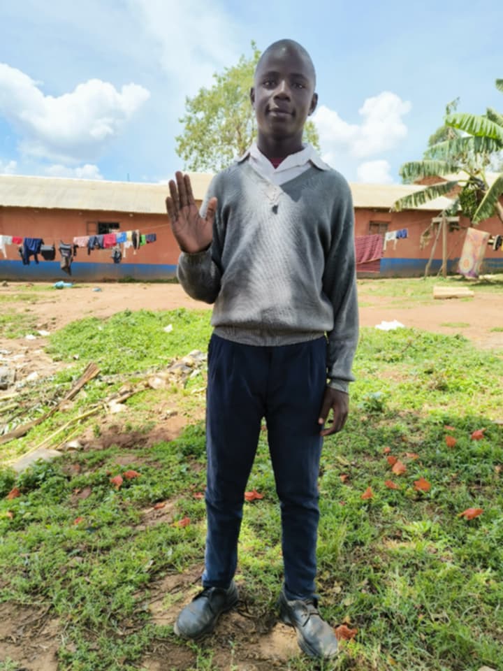 Maurice Murunga 15 years old