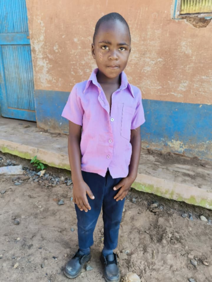 Philip Wanjala Ndalula 6 years old