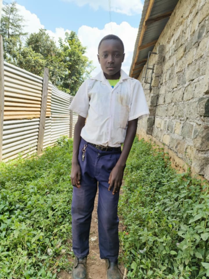 Seth Barasa 14 years old