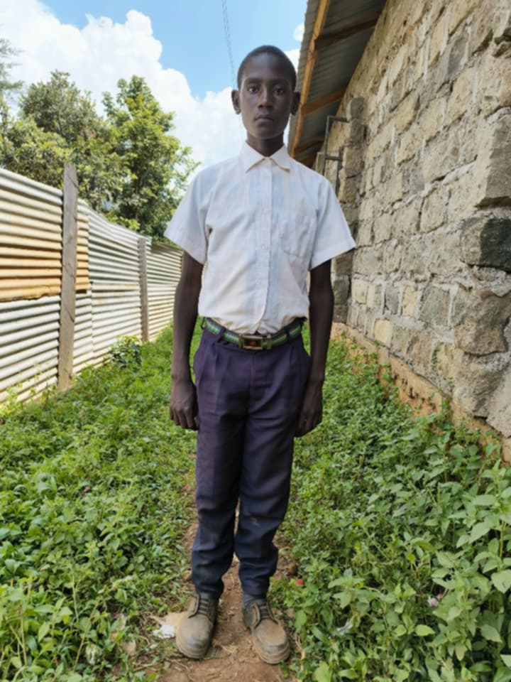 Stephen Kitui 14 years old