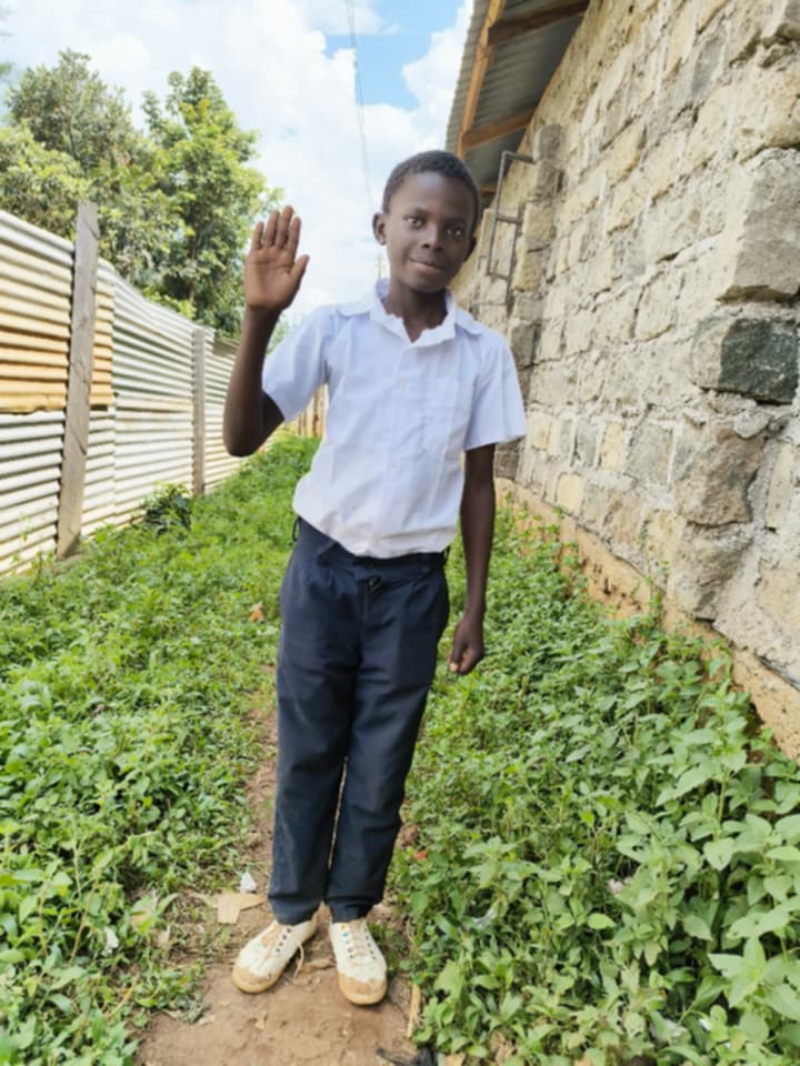 Teddy Barasa 13 years old