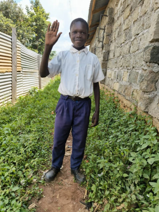 Boaz Wanjala 13 years old