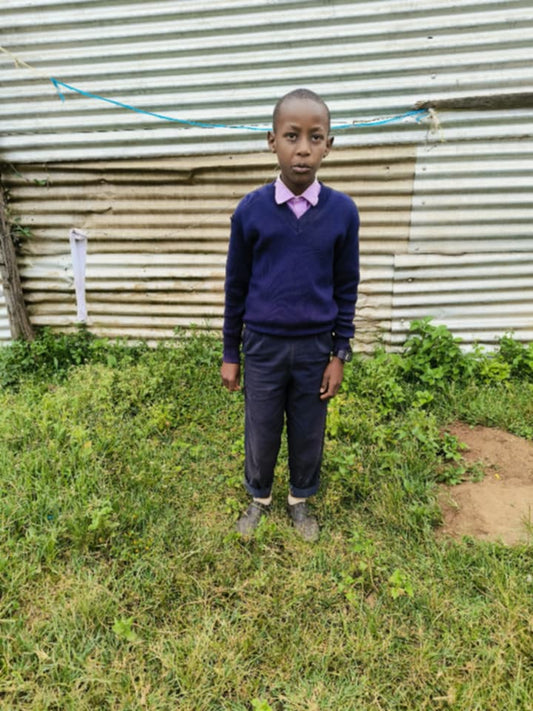 Edwin Kishoi  13 years old