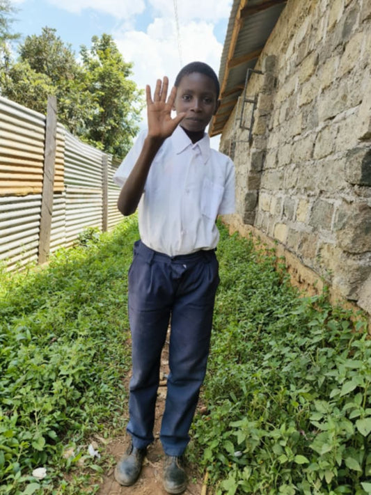 Lawrence Wanjala 13 years old