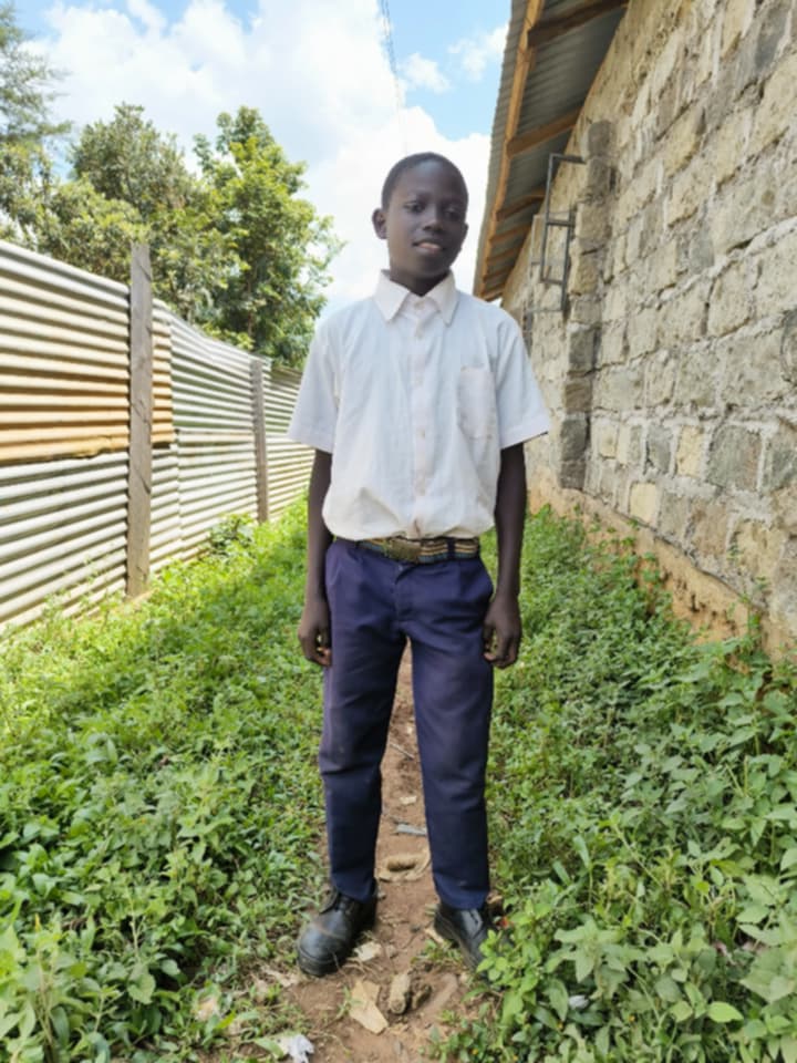 Mathwel Barasa  13 years old
